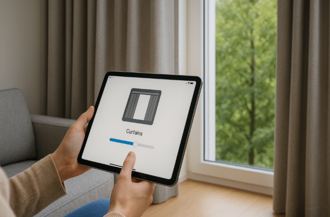 Sterowanie zasłonami z Apple Homekit